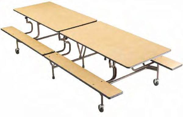 12er-Tisch-Bank-Komb.rechteckig Sico, 43,5cm Sitzhöhe